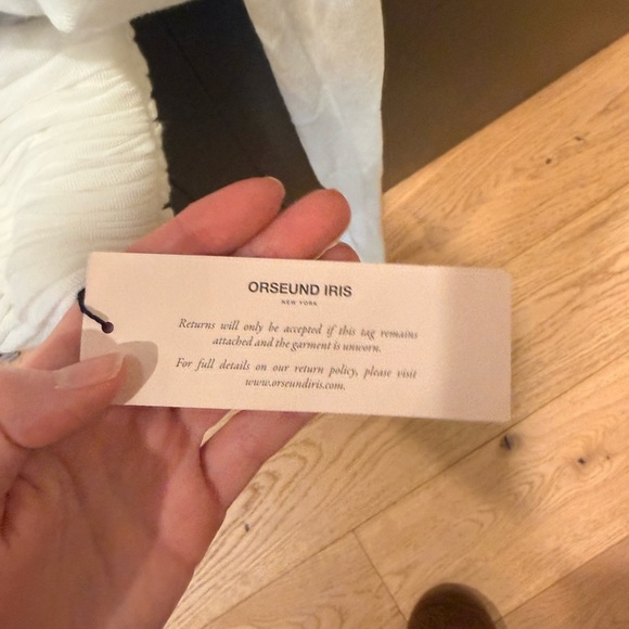 Orseund Iris Cream La Sirena Crop Top - Picture 2 of 3